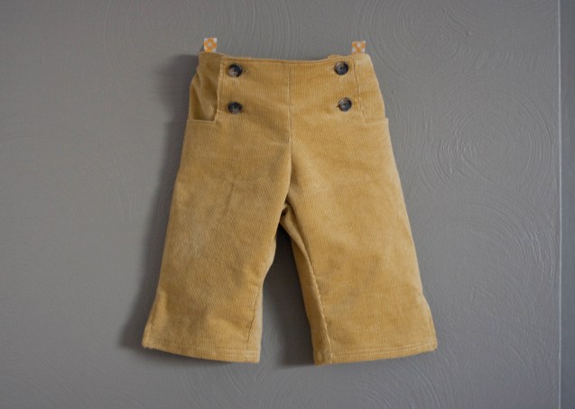 mustard sailboat pants // skirt as top